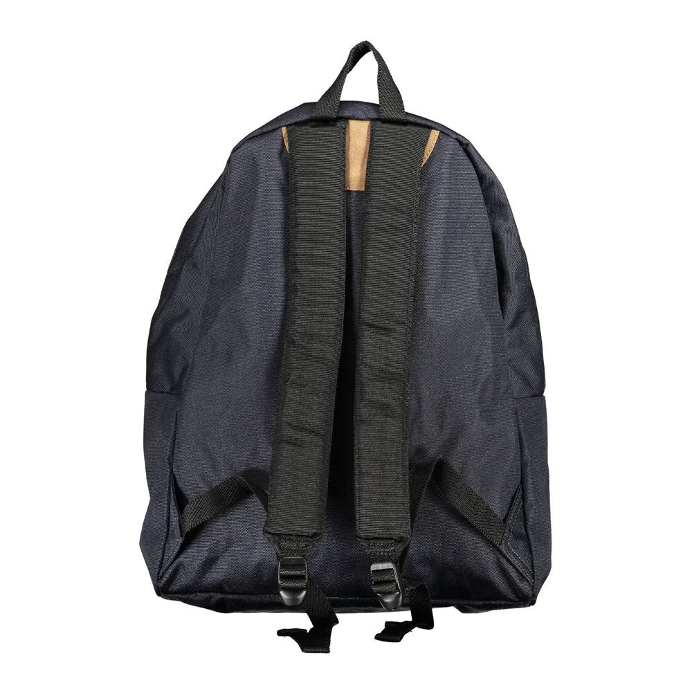 Napapijri Blue Cotton Men Backpack - Backpacks