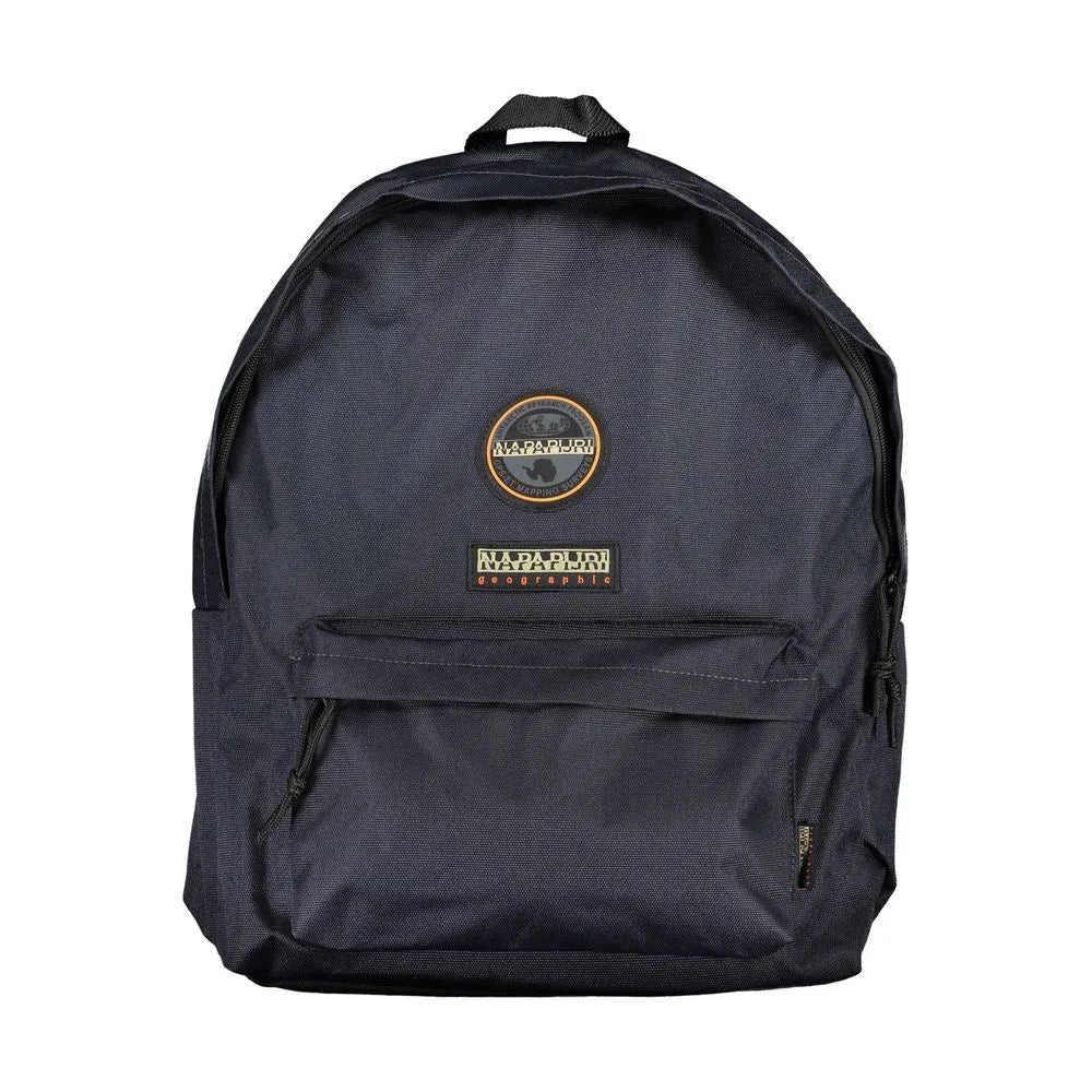 Napapijri Blue Cotton Men Backpack - Backpacks