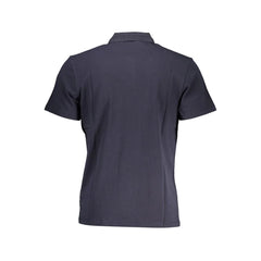 Napapijri Blue Cotton Men Polo Shirt - Polos