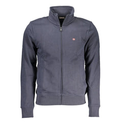 Napapijri Blue Cotton Men Sweater - S