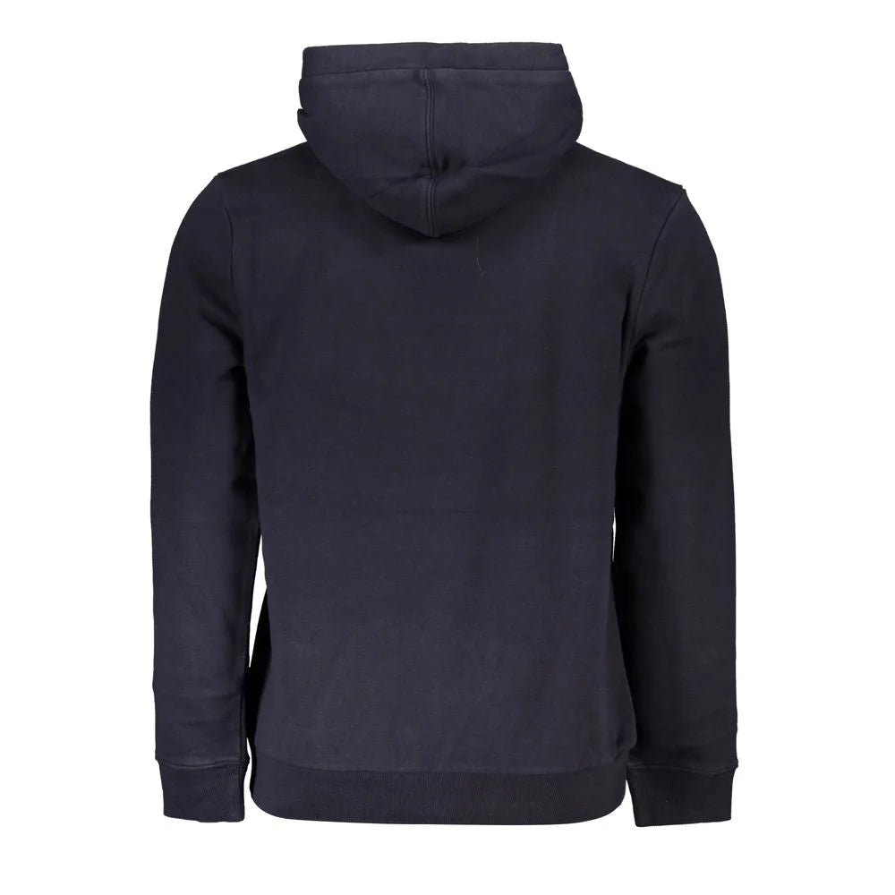 Napapijri Blue Cotton Men Sweater - S - Sweatshirts