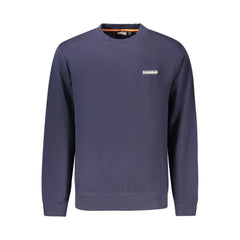 Napapijri Blue Cotton Men Sweater - Sweaters