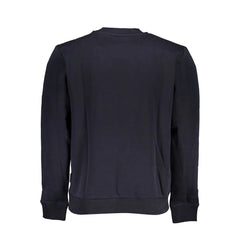 Napapijri Blue Cotton Men Sweater - Sweatshirts