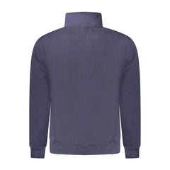 Napapijri Blue Cotton Men Sweater - Sweatshirts