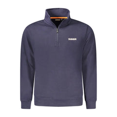 Napapijri Blue Cotton Men Sweater - Sweatshirts