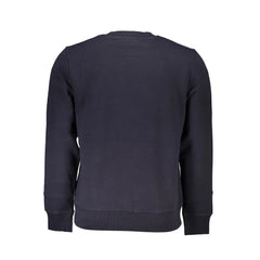 Napapijri Blue Cotton Men Sweater - Sweatshirts