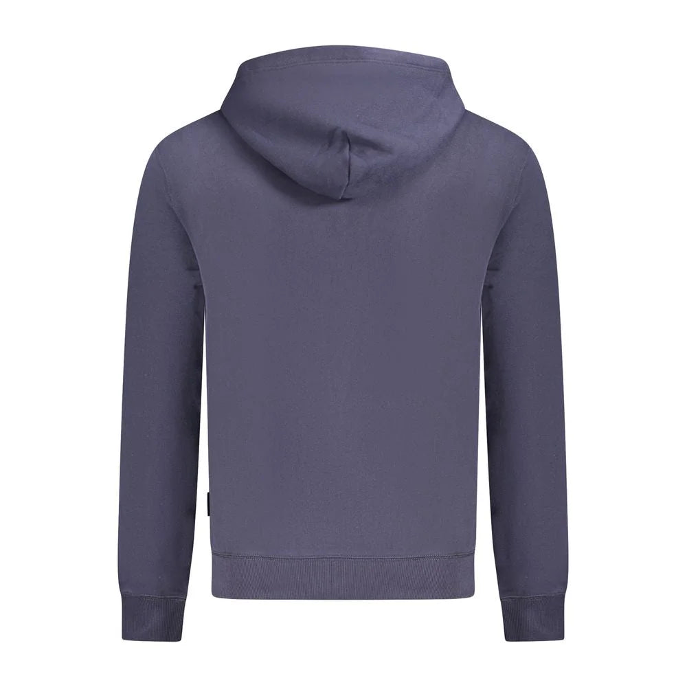 Napapijri Blue Cotton Men Sweater - XL