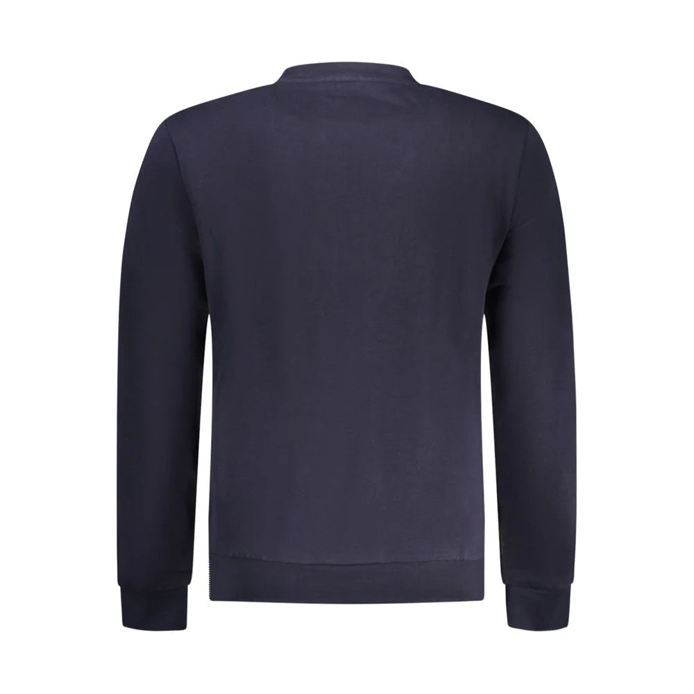 Napapijri Blue Cotton Men Sweater - XXL