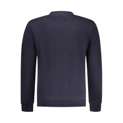 Napapijri Blue Cotton Men Sweater - XXL