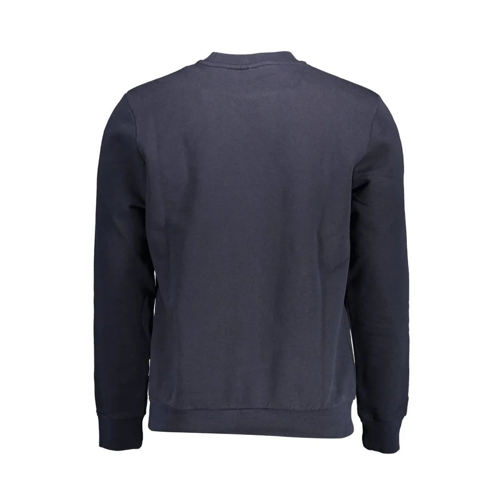 Napapijri Blue Cotton Men Sweater - XXL - Sweatshirts