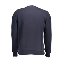 Napapijri Blue Cotton Men Sweater - XXL - Sweatshirts