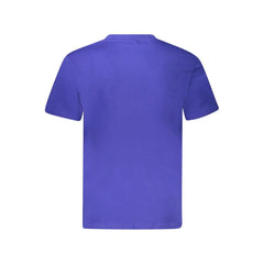 Napapijri Blue Cotton Men T-Shirt