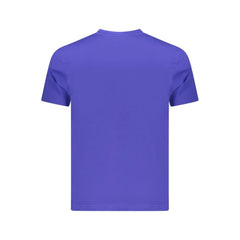 Napapijri Blue Cotton Men T-Shirt