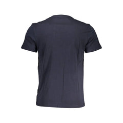 Napapijri Blue Cotton Men T-Shirt - T-Shirts