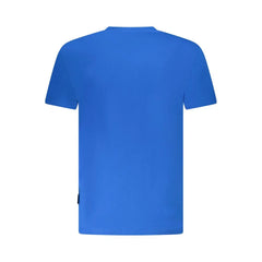 Napapijri Blue Cotton Men T-Shirt - T-Shirts