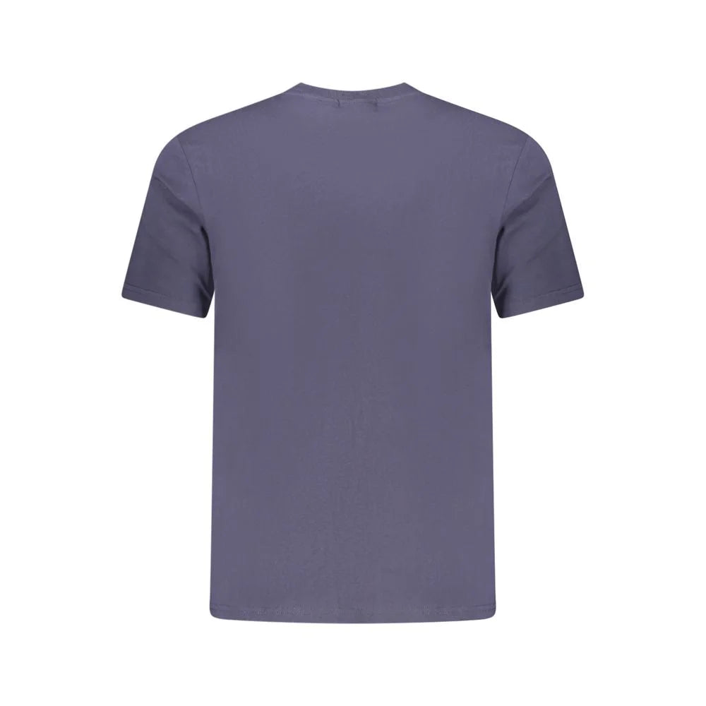 Napapijri Blue Cotton Men T-Shirt - T-Shirts