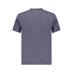 Napapijri Blue Cotton Men T-Shirt - T-Shirts