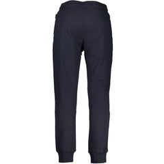Napapijri Blue Cotton Pant - Joggers
