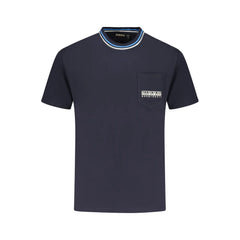 Napapijri Blue Cotton T-Shirt