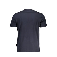 Napapijri Blue Cotton T-Shirt - S - T-Shirts