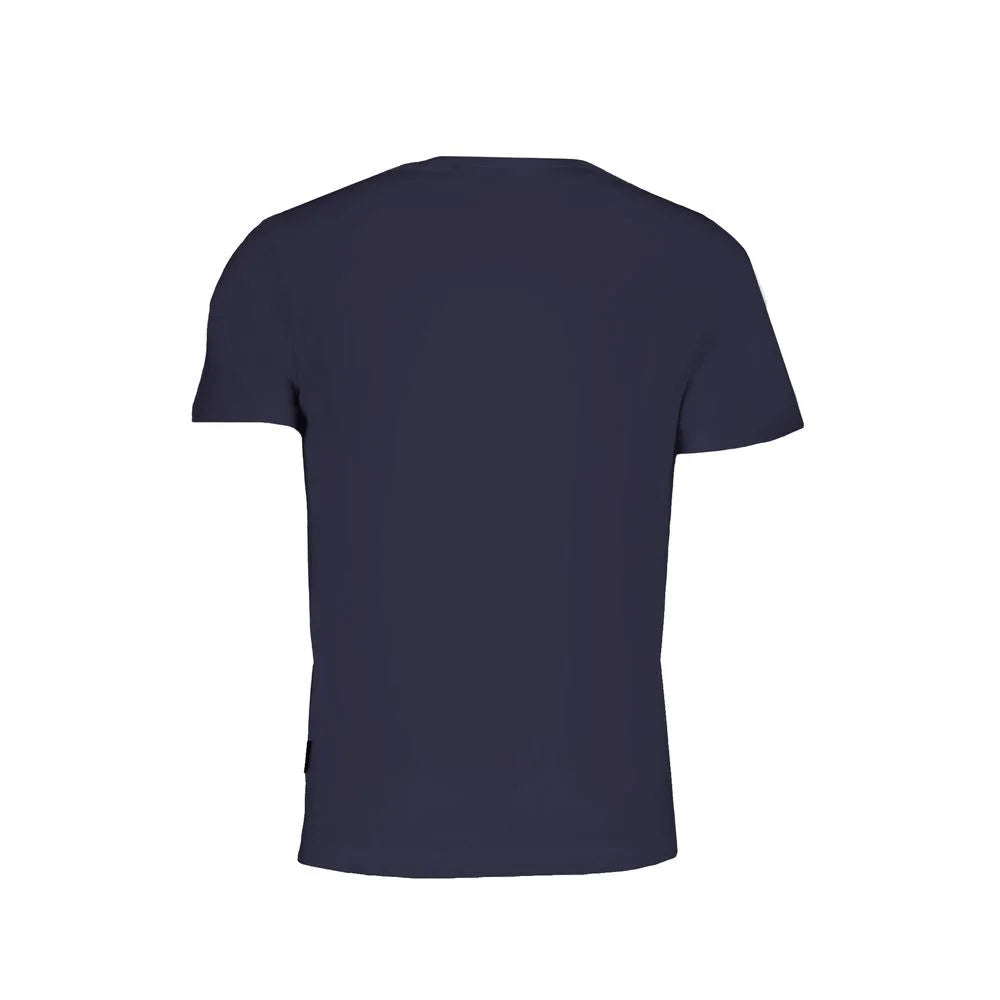 Napapijri Blue Cotton T-Shirt - T-Shirts