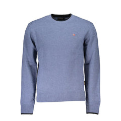 Napapijri Blue Fabric Men Sweater - Sweaters
