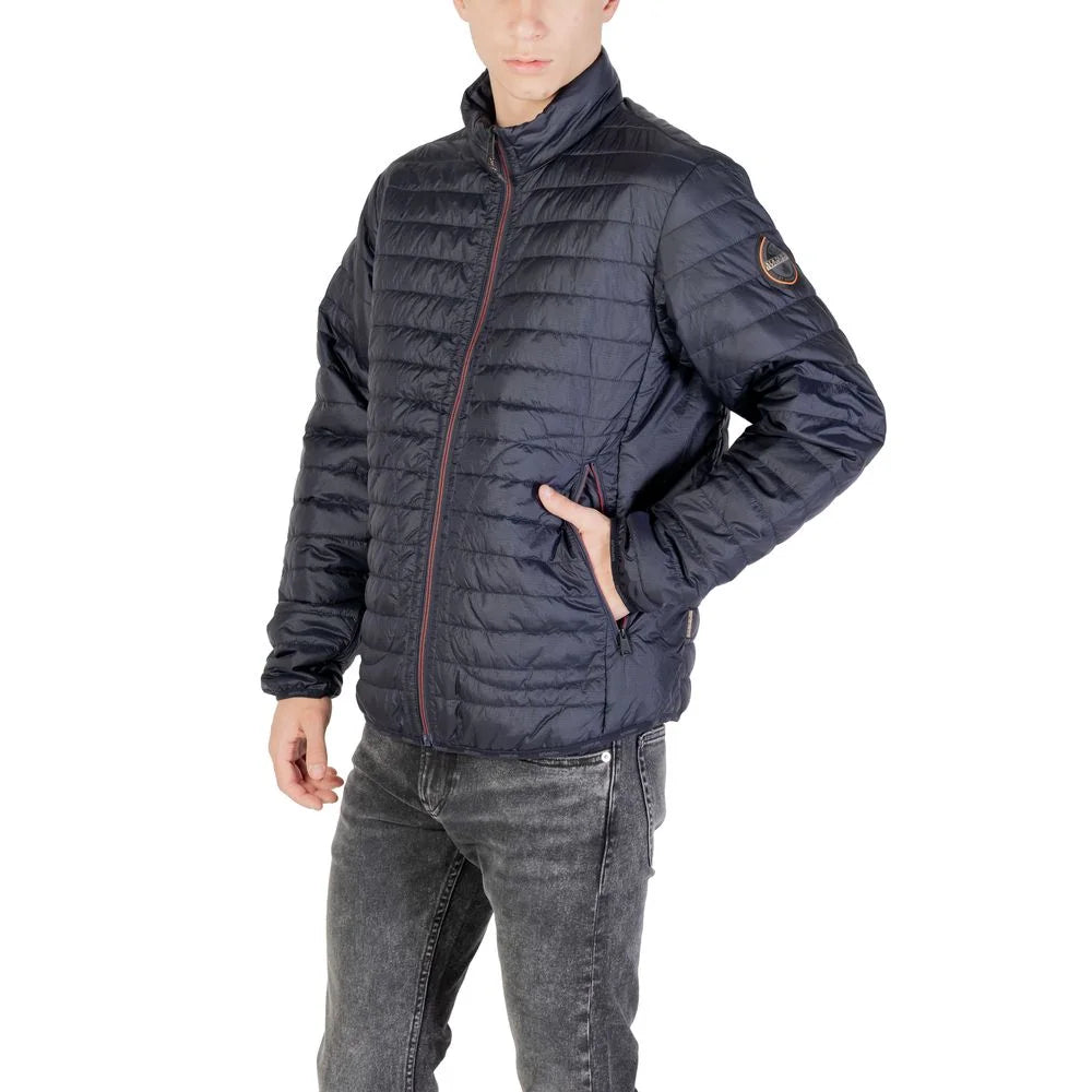 Napapijri Blue Polyamide Jackets & Coat - Puffer Jackets