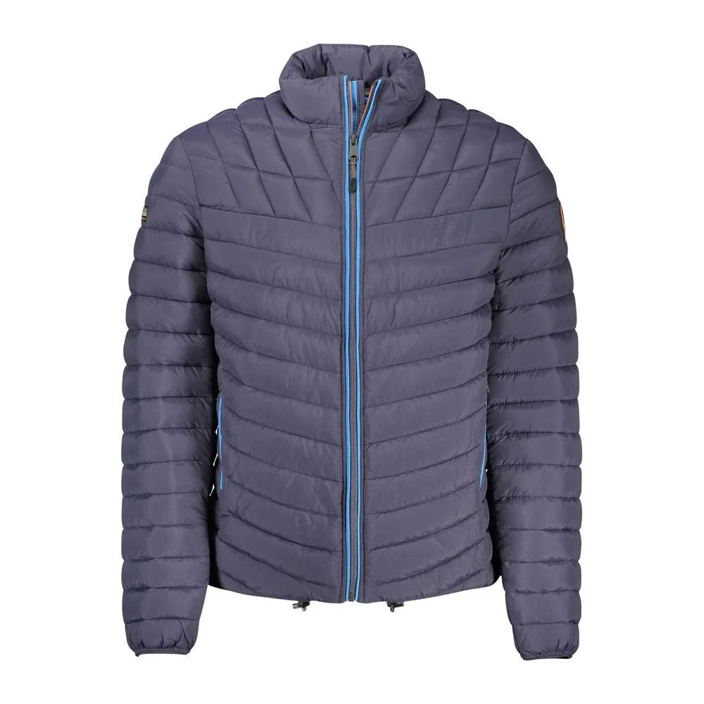 Napapijri Blue Polyamide Men Jacket - Sport Jackets
