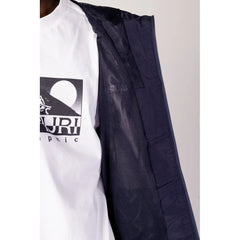 Napapijri Blue Polyester Jackets & Coat - IT44 | S - Rain Coats