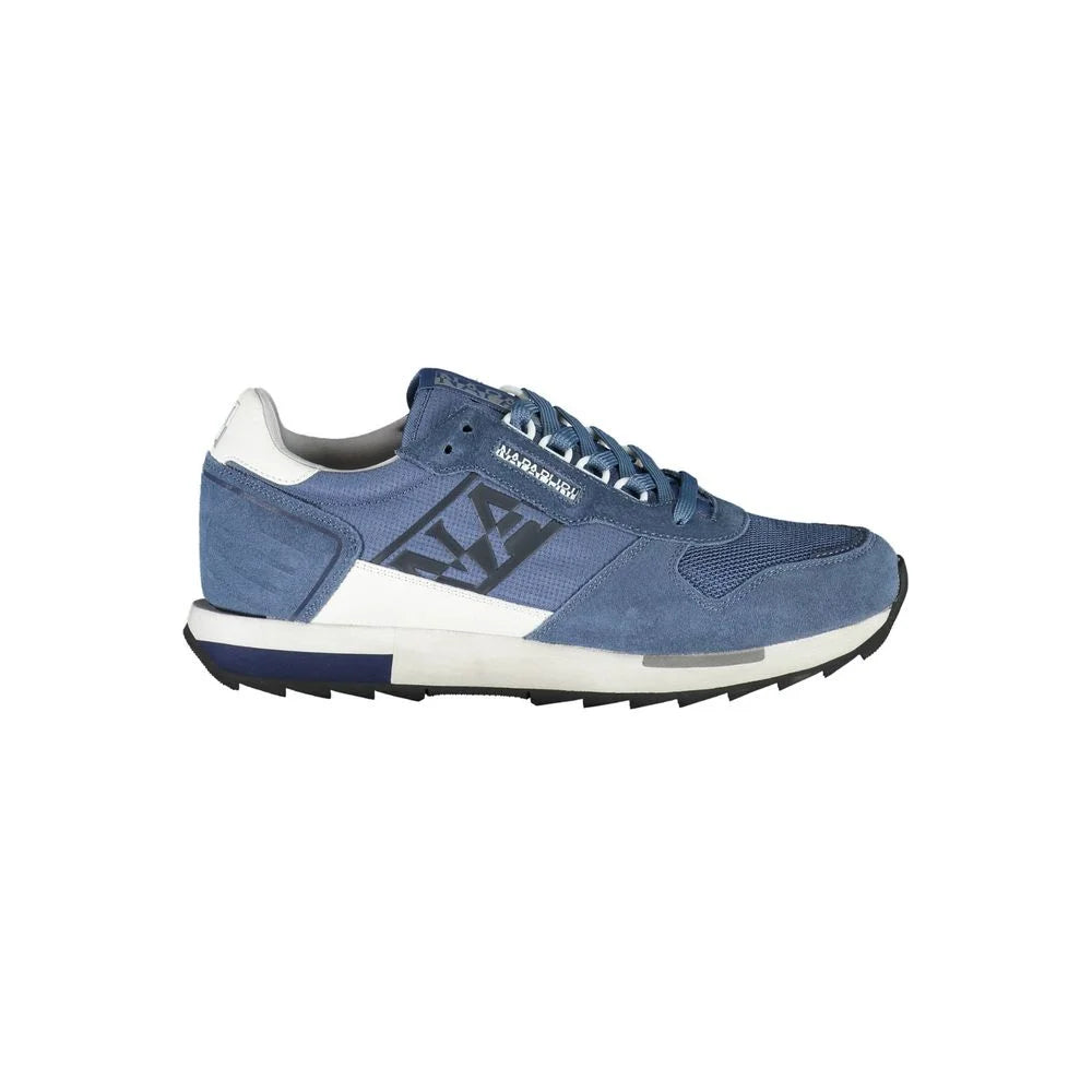 Napapijri Blue Polyester Men Sneaker - EU45/US11.5 - Sneakers