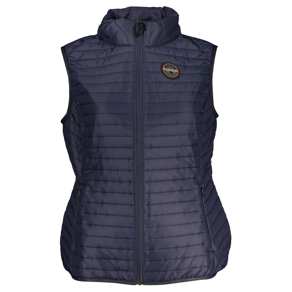 Napapijri Blue Polyester Women’s Jacket - Vests