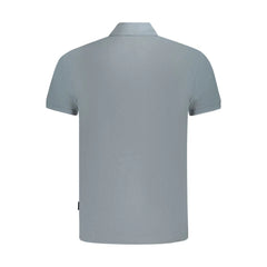 Napapijri Brown Cotton Men Polo Shirt