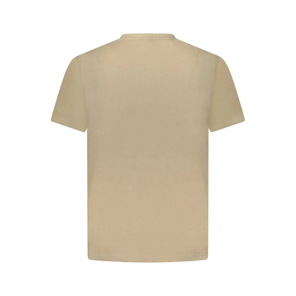 Napapijri Brown Cotton T-Shirt