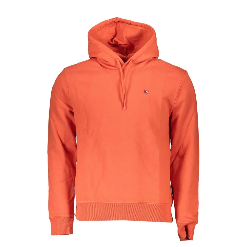 Napapijri Chic Pink Fleece Hooded Sweatshirt - M - Hoodies