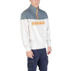 Napapijri Cream Cotton Sweatshirt - Sweatshirts