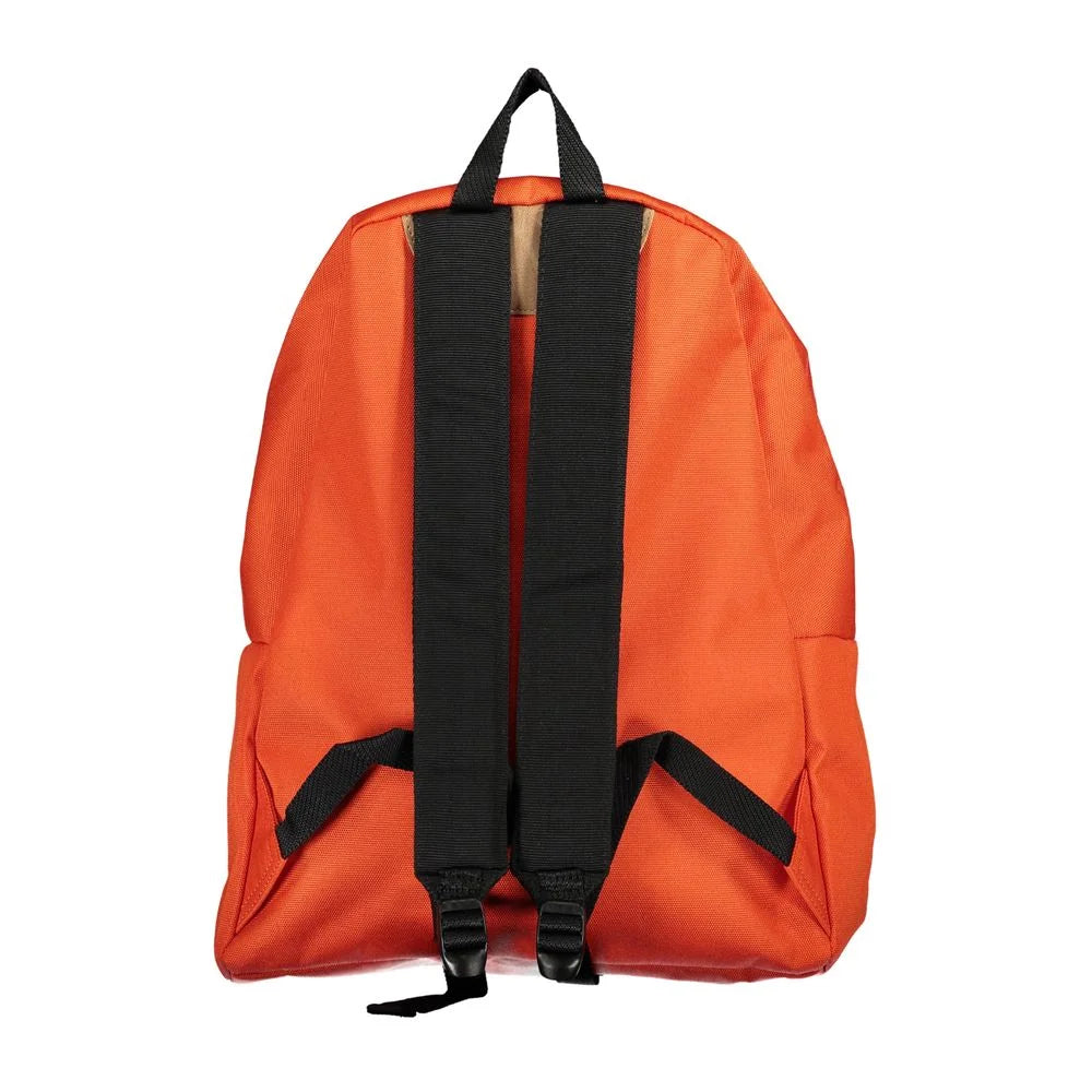 Napapijri Eco-Chic Orange Backpack for the Modern Explorer - Backpacks
