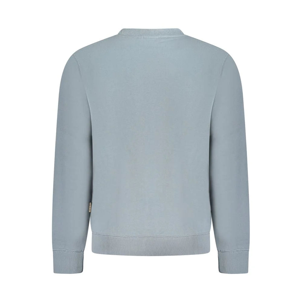 Napapijri Gray Cotton Men Sweater - Sweatshirts