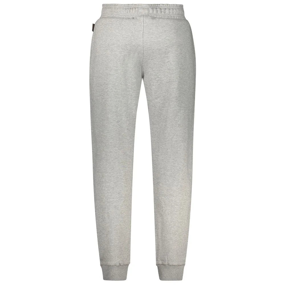 Napapijri Gray Cotton Pant - XXL