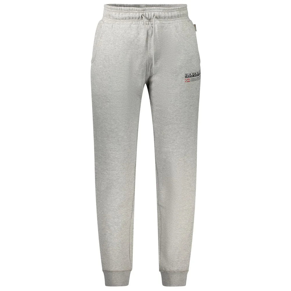 Napapijri Gray Cotton Pant - XXL