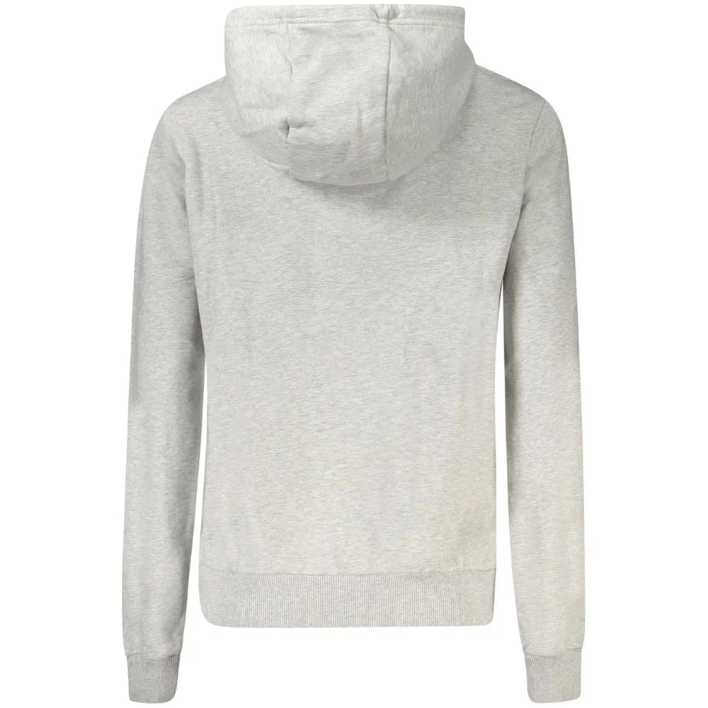 Napapijri Gray Cotton Women Sweater - Hoodies