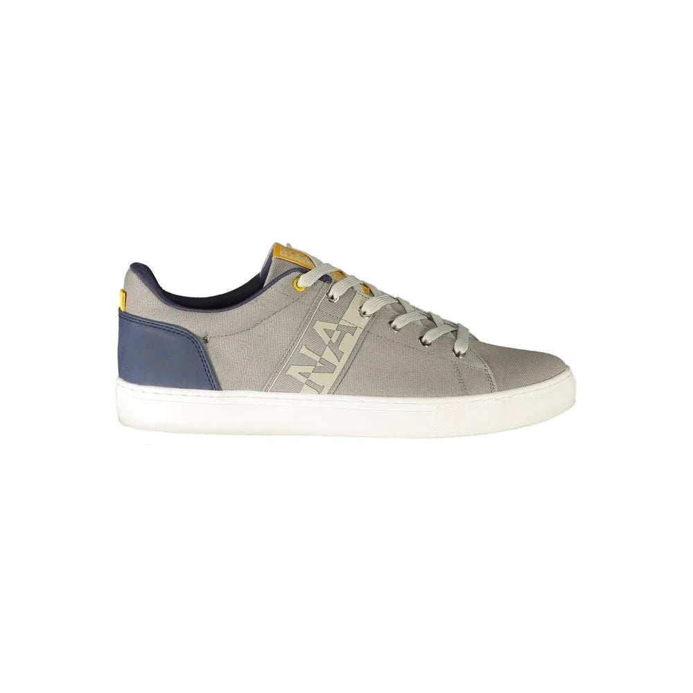 Napapijri Gray Polyester Sneaker - EU40/US7 - Sneakers