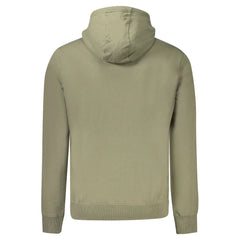 Napapijri Green Cotton Men Sweater - Hoodies