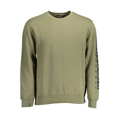 Napapijri Green Cotton Men Sweater - Sweatshirts