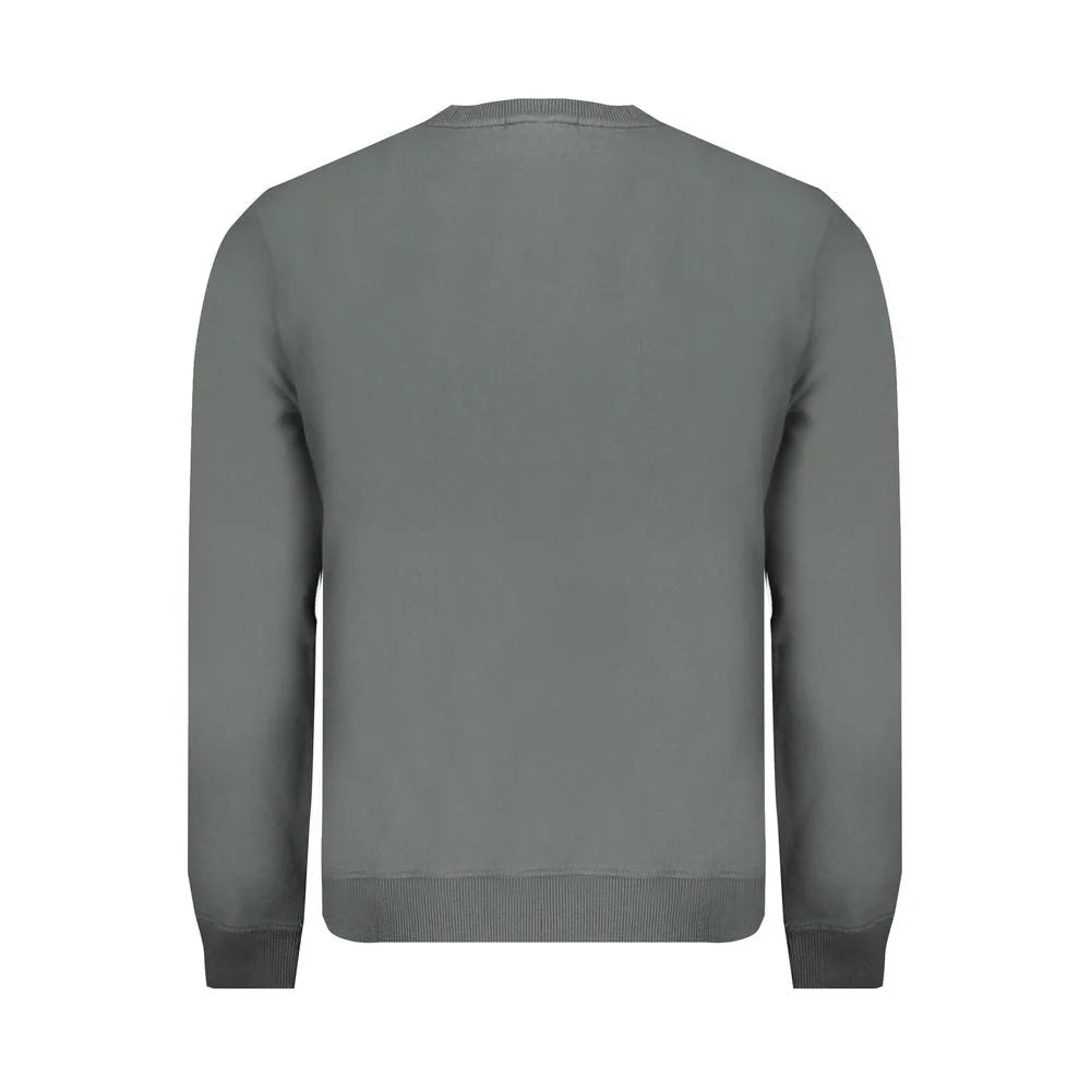 Napapijri Green Cotton Men Sweater - Sweatshirts