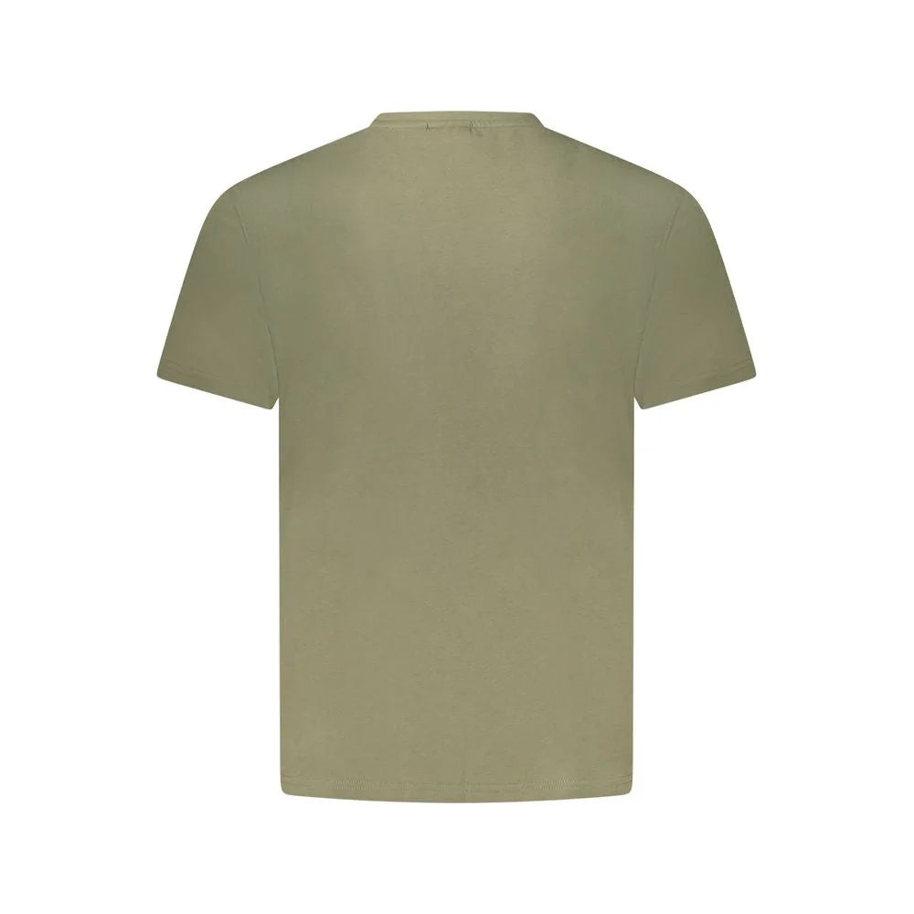 Napapijri Green Cotton Men T-Shirt