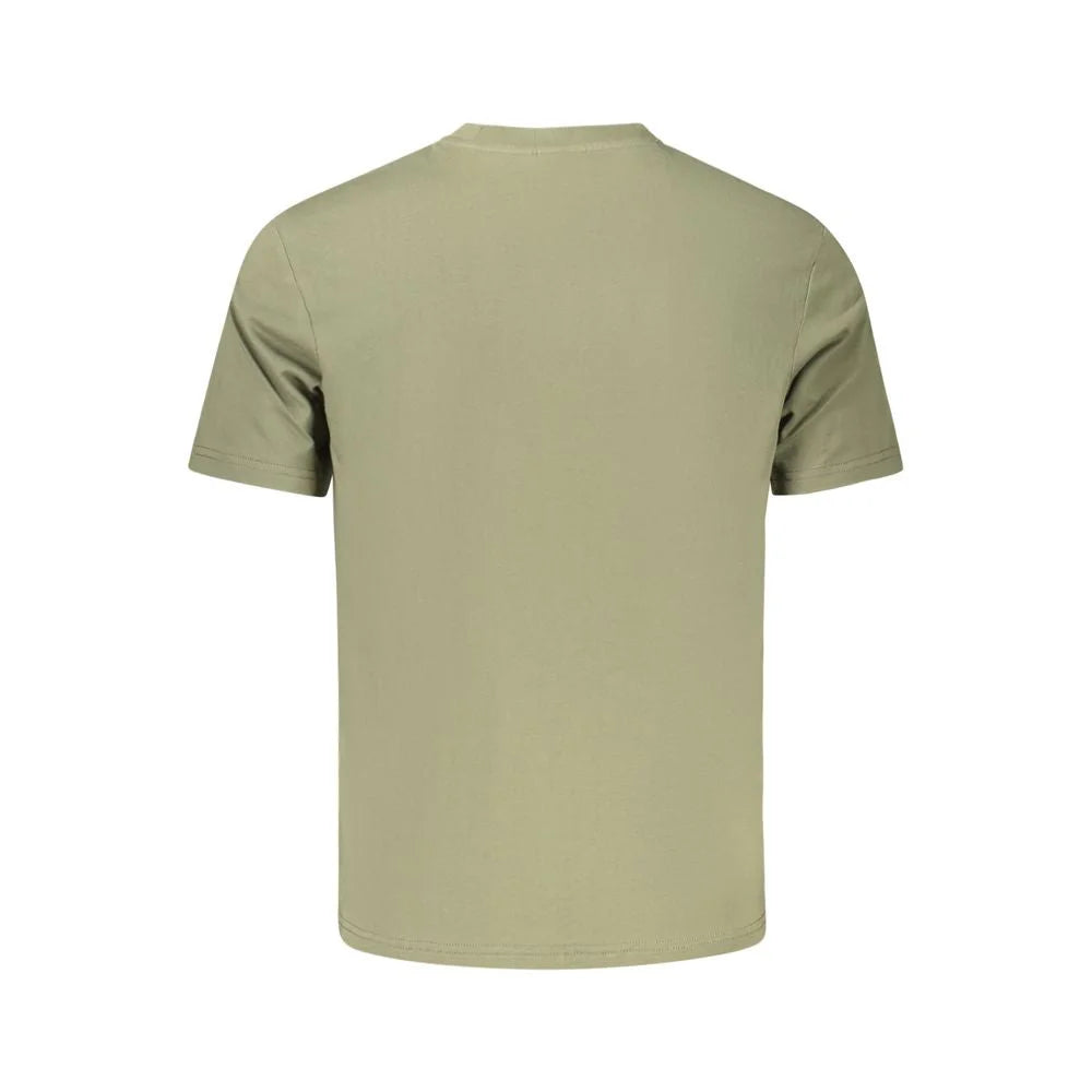 Napapijri Green Cotton Men T-Shirt - T-Shirts