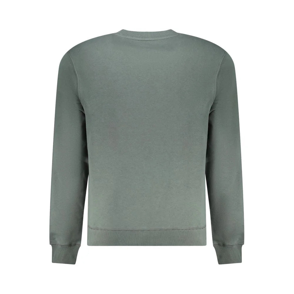 Napapijri Green Cotton Sweatshirt - Sweatshirts