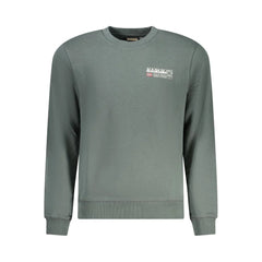 Napapijri Green Cotton Sweatshirt - Sweatshirts