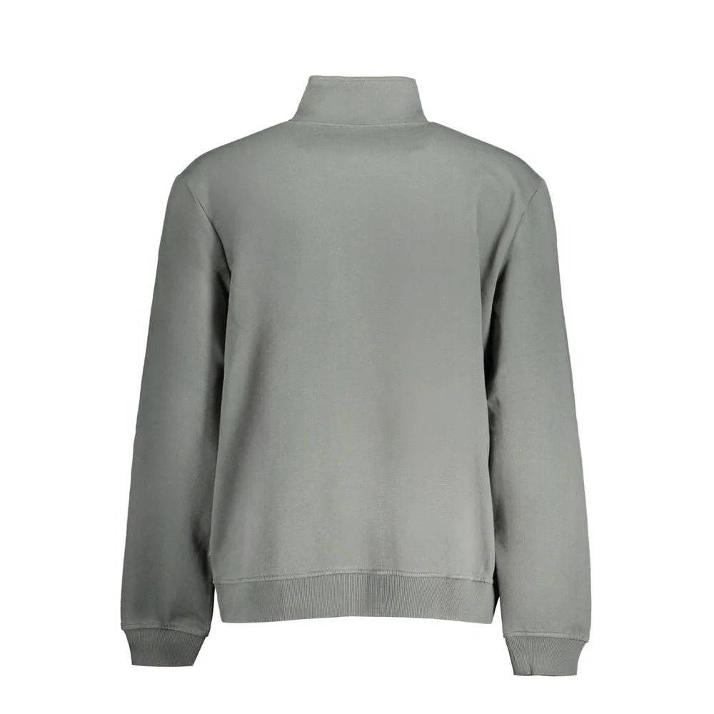 Napapijri Green Cotton Sweatshirt - Sweatshirts