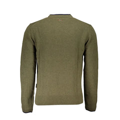 Napapijri Green Fabric Men Sweater - Sweaters